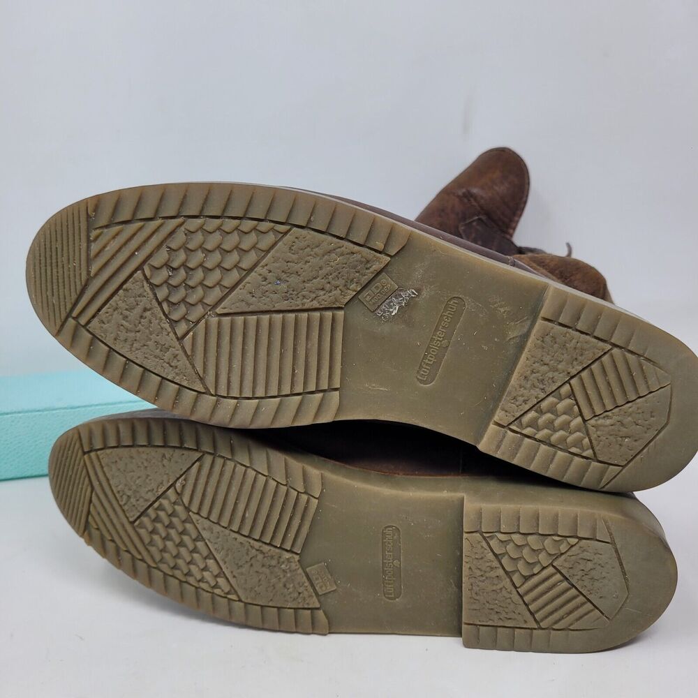 Eddie Bauer Shearling Leather Boots Womens 9 UGG esque ENGLAND QUALITY VTG 95% - Picture 8 of 10